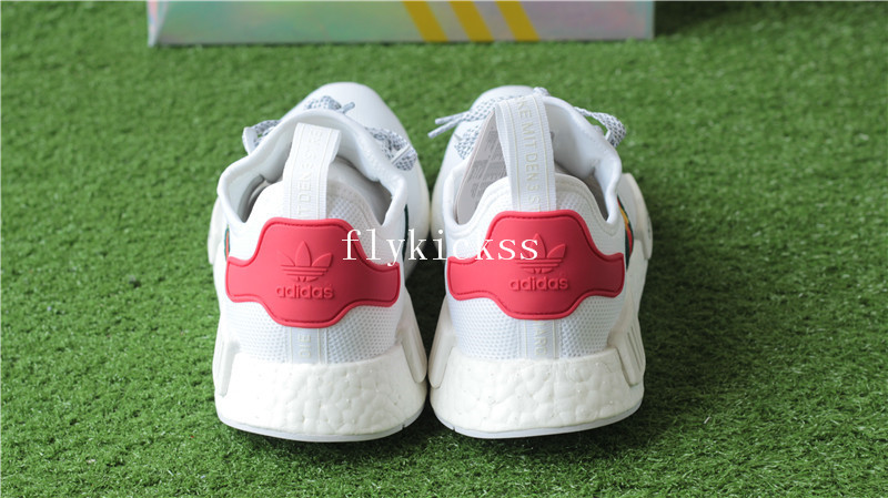 Real Boost Adidas NMD R1 X GC Bee White